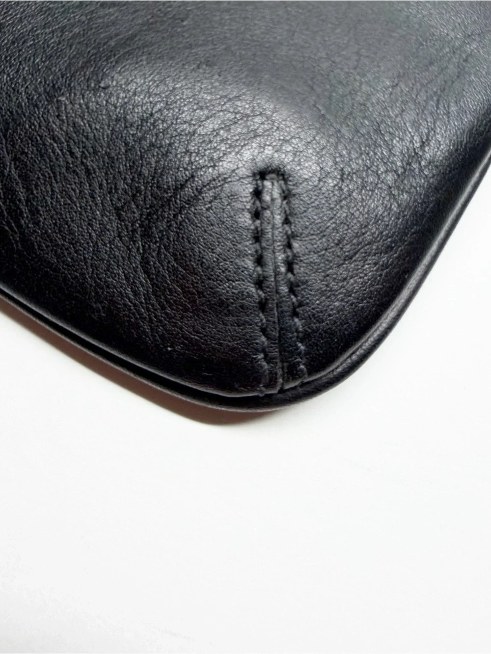 Vintage Y2K Coach Legacy Slim Flap Leather Crossbody Black 9592